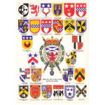 Heraldic Card : Arms of the Lord Lyons Kings of Arms 